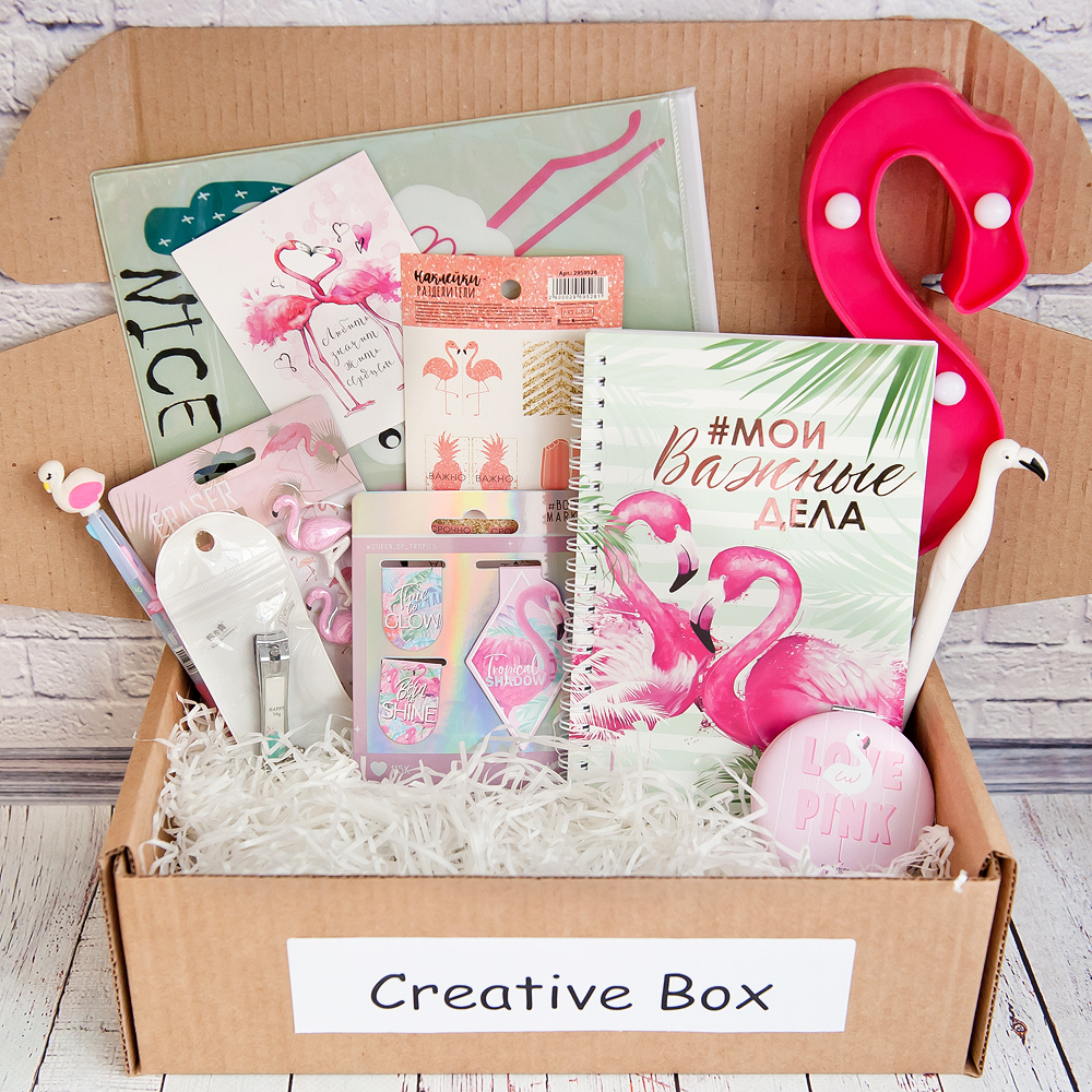 Flamingo box